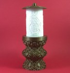 ΗΛΕΚΤΡΙΚΟ ΚΑΝΤΗΛΙ ΜΕ ΤΗΝ ΑΓΙΑ ΑΙΚΑΤΕΡΙΝΗ ΜΙΚΡΟ ΧΡΥΣΟ