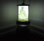 ΗΛΕΚΤΡΙΚΟ ΚΑΝΤΗΛΙ ΜΕ ΤΗΝ ΑΓΙΑ ΑΙΚΑΤΕΡΙΝΗ ΜΙΚΡΟ