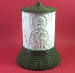 ΗΛΕΚΤΡΙΚΟ ΚΑΝΤΗΛΙ ΜΕ ΤΟΝ ΑΓΙΟ ΕΛΕΥΘΕΡΙΟ ΛΑΔΙ