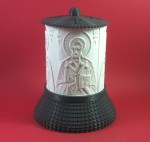 ΗΛΕΚΤΡΙΚΟ ΚΑΝΤΗΛΙ ΜΕ ΤΟΝ ΑΓΙΟ ΕΛΕΥΘΕΡΙΟ ΓΚΡΙ