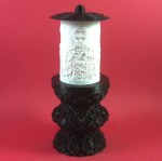 ΗΛΕΚΤΡΙΚΟ ΚΑΝΤΗΛΙ ΜΕ ΤΟΝ ΑΓΙΟ ΕΛΕΥΘΕΡΙΟ ΜΙΚΡΟ ΜΑΥΡΟ