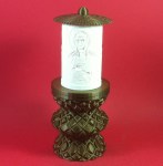 ΗΛΕΚΤΡΙΚΟ ΚΑΝΤΗΛΙ ΜΕ ΤΗΝ ΑΓΙΑ ΕΡΜΙΟΝΗ ΜΙΚΡΟ ΧΡΥΣΟ