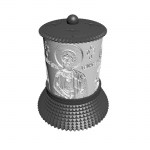 ΗΛΕΚΤΡΙΚΟ ΚΑΝΤΗΛΙ ΜΕ ΤΟΝ ΑΓΙΟ ΕΡΜΟΓΕΝΗ ΑΣΗΜΙ