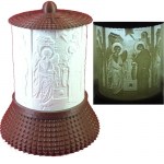 ΗΛΕΚΤΡΙΚΟ ΚΑΝΤΗΛΙ ΜΕ ΤΟΝ ΕΥΑΓΓΕΛΙΣΜΟ ΤΗΣ ΘΕΟΤΟΚΟΥ ΧΑΛΚΟΥ