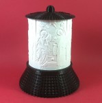 ΗΛΕΚΤΡΙΚΟ ΚΑΝΤΗΛΙ ΜΕ ΤΟΝ ΕΥΑΓΓΕΛΙΣΜΟ ΤΗΣ ΘΕΟΤΟΚΟΥ ΜΑΥΡΟ