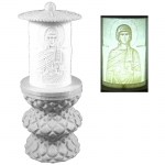 ΗΛΕΚΤΡΙΚΟ ΚΑΝΤΗΛΙ ΜΕ ΤΗΝ ΑΓΙΑ ΦΕΒΡΩΝΙΑ ΜΙΚΡΟ ΜΑΡΜΑΡΟ