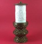 ΗΛΕΚΤΡΙΚΟ ΚΑΝΤΗΛΙ ΜΕ ΤΟΝ ΑΓΙΟ ΦΙΛΑΡΕΤΟ ΜΙΚΡΟ ΧΡΥΣΟ