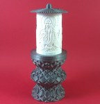 ΗΛΕΚΤΡΙΚΟ ΚΑΝΤΗΛΙ ΜΕ ΤΟΝ ΑΓΙΟ ΦΙΛΑΡΕΤΟ ΜΙΚΡΟ ΑΣΗΜΙ