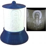 ΗΛΕΚΤΡΙΚΟ ΚΑΝΤΗΛΙ ΜΕ ΤΗΝ ΑΓΙΑ ΦΩΤΕΙΝΗ ΜΠΛΕ