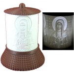 ΗΛΕΚΤΡΙΚΟ ΚΑΝΤΗΛΙ ΜΕ ΤΗΝ ΑΓΙΑ ΦΩΤΕΙΝΗ ΧΑΛΚΟΥ