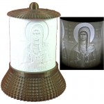 ΗΛΕΚΤΡΙΚΟ ΚΑΝΤΗΛΙ ΜΕ ΤΗΝ ΑΓΙΑ ΦΩΤΕΙΝΗ ΧΡΥΣΟ