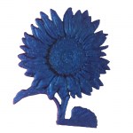 Ηλιολούλουδο πλαστικό μπλε