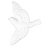 Περιστέρι σε πτήση πλαστικό λευκό