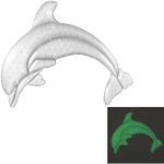 Δελφίνι πλαστικό λαμπυρίζων 15εκ