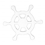 Τιμόνι πλοίου πλαστικό λευκό