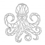 Χταπόδι γεωμετρικό πλαστικό μάρμαρο