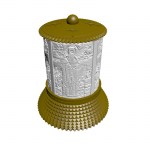 ΗΛΕΚΤΡΙΚΟ ΚΑΝΤΗΛΙ ΜΕ ΤΟΝ ΑΓΙΟ ΓΕΔΕΩΝ ΧΡΥΣΟ