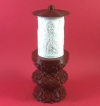 ΗΛΕΚΤΡΙΚΟ ΚΑΝΤΗΛΙ ΜΕ ΤΟΝ ΑΓΙΟ ΓΕΡΜΑΝΟ ΜΙΚΡΟ ΜΠΟΡΝΤΟ