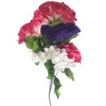 Μπουκέτα λουλούδια πολύχρωμα 35-45cm