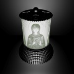 ΗΛΕΚΤΡΙΚΟ ΚΑΝΤΗΛΙ ΜΕ ΤΗΝ ΑΓΙΑ ΓΛΥΚΕΡΙΑ