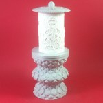 ΗΛΕΚΤΡΙΚΟ ΚΑΝΤΗΛΙ ΜΕ ΤΟΝ ΑΓΙΟ ΓΡΗΓΟΡΙΟ ΝΥΣΣΗΣ ΜΙΚΡΟ ΜΑΡΜΑΡΟ