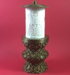 ΗΛΕΚΤΡΙΚΟ ΚΑΝΤΗΛΙ ΜΕ ΤΟΝ ΑΓΙΟ ΓΡΗΓΟΡΙΟ ΠΑΛΑΜΑ ΜΙΚΡΟ ΧΡΥΣΟ