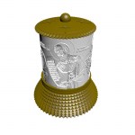 ΗΛΕΚΤΡΙΚΟ ΚΑΝΤΗΛΙ ΜΕ ΤΟΝ ΑΓΙΟ ΙΩΑΝΝΗ ΤΟΝ ΧΡΥΣΟΣΤΟΜΟ ΧΡΥΣΟ