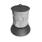 ΗΛΕΚΤΡΙΚΟ ΚΑΝΤΗΛΙ ΜΕ ΤΟΝ ΑΓΙΟ ΙΩΑΝΝΗ ΤΟΝ ΘΕΟΛΟΓΟ ΑΣΗΜΙ