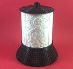 ΗΛΕΚΤΡΙΚΟ ΚΑΝΤΗΛΙ ΜΕ ΤΟΝ ΑΓΙΟ ΙΟΥΔΑ ΜΑΥΡΟ