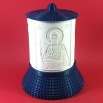 ΗΛΕΚΤΡΙΚΟ ΚΑΝΤΗΛΙ ΜΕ ΤΟΝ ΑΓΙΟ ΗΡΑΚΛΗ ΜΠΛΕ