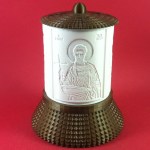 ΗΛΕΚΤΡΙΚΟ ΚΑΝΤΗΛΙ ΜΕ ΤΟΝ ΑΓΙΟ ΗΡΑΚΛΗ ΧΡΥΣΟ