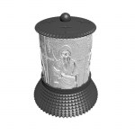 ΗΛΕΚΤΡΙΚΟ ΚΑΝΤΗΛΙ ΜΕ ΤΟΝ ΑΓΙΟ ΙΣΙΔΩΡΟ ΑΣΗΜΙ