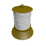 ΗΛΕΚΤΡΙΚΟ ΚΑΝΤΗΛΙ ΜΕ ΤΗΝ ΑΓΙΑ ΚΥΡΙΑΚΗ ΧΡΥΣΟ