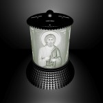 ΗΛΕΚΤΡΙΚΟ ΚΑΝΤΗΛΙ ΜΕ ΤΟΝ ΑΓΙΟ ΚΟΔΡΑΤΟ