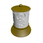 ΗΛΕΚΤΡΙΚΟ ΚΑΝΤΗΛΙ ΜΕ ΤΟΝ ΑΓΙΟ ΚΟΡΔΑΤΟ ΧΡΥΣΟ