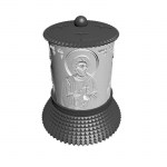 ΗΛΕΚΤΡΙΚΟ ΚΑΝΤΗΛΙ ΜΕ ΤΟΝ ΑΓΙΟ ΚΟΔΡΑΤΟ ΑΣΗΜΙ