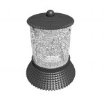 ΗΛΕΚΤΡΙΚΟ ΚΑΝΤΗΛΙ ΜΕ ΤΗΝ ΚΟΙΜΗΣΗ ΤΗΣ ΑΓΙΑΣ ΑΝΝΑΣ ΑΣΗΜΙ