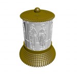 ΗΛΕΚΤΡΙΚΟ ΚΑΝΤΗΛΙ ΓΙΑ ΤΟΥΣ ΑΓΙΟΥΣ ΑΝΑΡΓΥΡΟΥΣ ΚΟΣΜΑ ΚΑΙ ΔΑΜΙΑΝΟ ΧΡΥΣΟ