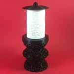 ΗΛΕΚΤΡΙΚΟ ΚΑΝΤΗΛΙ ΜΕ ΤΟΝ ΑΓΙΟ ΚΥΠΡΙΑΝΟ ΜΙΚΡΟ ΜΑΥΡΟ