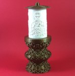 ΗΛΕΚΤΡΙΚΟ ΚΑΝΤΗΛΙ ΜΕ ΤΟΝ ΑΓΙΟ ΕΛΕΥΘΕΡΙΟ ΜΙΚΡΟ ΧΡΥΣΟ