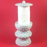 ΗΛΕΚΤΡΙΚΟ ΚΑΝΤΗΛΙ ΜΕ ΤΟΝ ΑΓΙΟ ΛΟΥΚΑ ΤΟΝ ΙΑΤΡΟ ΜΙΚΡΟ ΜΑΡΜΑΡΟ