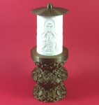 ΗΛΕΚΤΡΙΚΟ ΚΑΝΤΗΛΙ ΜΕ ΤΗΝ ΑΓΙΑ ΛΟΥΚΙΑ ΜΙΚΡΟ ΧΡΥΣΟ