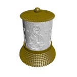 ΗΛΕΚΤΡΙΚΟ ΚΑΝΤΗΛΙ ΜΕ ΤΟΝ ΑΓΙΟ ΜΑΡΔΑΡΙΟ ΧΡΥΣΟ