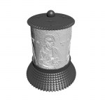 ΗΛΕΚΤΡΙΚΟ ΚΑΝΤΗΛΙ ΜΕ ΤΟΝ ΑΓΙΟ ΜΑΡΔΑΡΙΟ ΑΣΗΜΙ