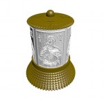 ΗΛΕΚΤΡΙΚΟ ΚΑΝΤΗΛΙ ΜΕ ΤΟΝ ΑΓΙΟ ΜΑΡΙΝΟ ΧΡΥΣΟ