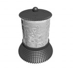 ΗΛΕΚΤΡΙΚΟ ΚΑΝΤΗΛΙ ΜΕ ΤΟΝ ΑΓΙΟ ΜΑΡΚΟ ΑΣΗΜΙ