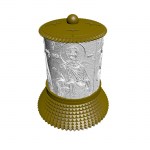 ΗΛΕΚΤΡΙΚΟ ΚΑΝΤΗΛΙ ΜΕ ΤΟΝ ΑΓΙΟ ΜΑΡΤΙΝΙΑΝΟ ΧΡΥΣΟ