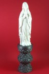 Άγαλμα Παναγίας σε καντήλι ψηφίδα ασημί