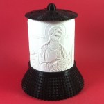 ΗΛΕΚΤΡΙΚΟ ΚΑΝΤΗΛΙ ΜΕ ΤΟΝ ΑΓΙΟ ΜΑΤΘΑΙΟ ΜΑΥΡΟ