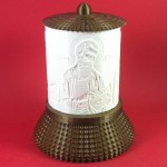 ΗΛΕΚΤΡΙΚΟ ΚΑΝΤΗΛΙ ΜΕ ΤΟΝ ΑΓΙΟ ΜΑΤΘΑΙΟ ΧΡΥΣΟ